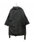 Gypsohila（ジプソフィア）の古着「Padding Long Jacket/パディング ロング ジャケット」｜ブラック