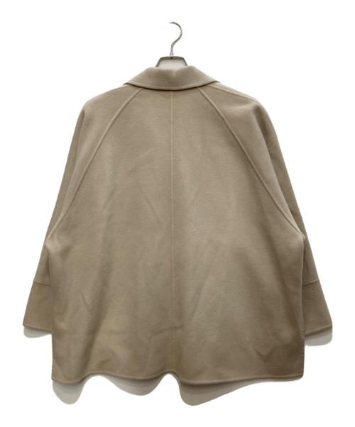 IENA（イエナ）IENA (イエナ) スーパー160ダブルフェイス ショートコート ベージュ サイズ:38の古着・服飾アイテム