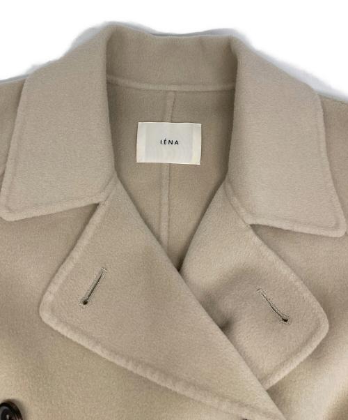 IENA（イエナ）IENA (イエナ) スーパー160ダブルフェイス ショートコート ベージュ サイズ:38の古着・服飾アイテム