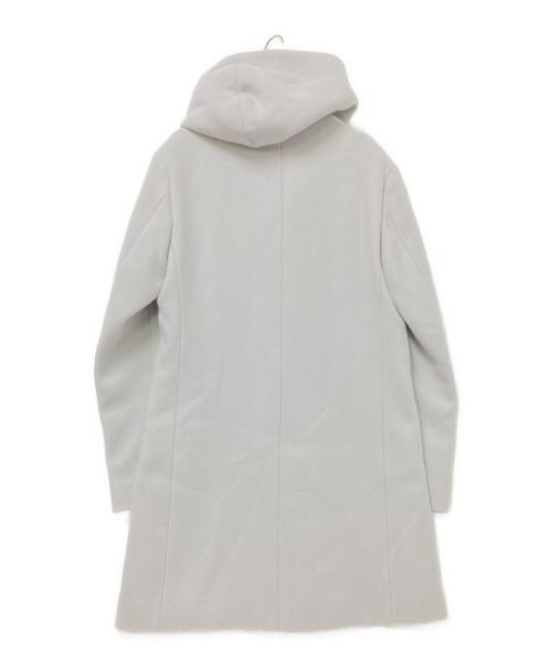 Junhashimoto（ジュンハシモト）Junhashimoto (ジュンハシモト) WRAP COAT ライトグレー サイズ:4の古着・服飾アイテム