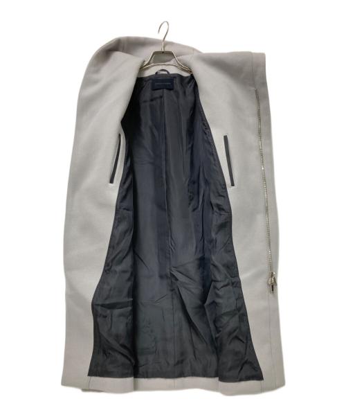 Junhashimoto（ジュンハシモト）Junhashimoto (ジュンハシモト) WRAP COAT ライトグレー サイズ:4の古着・服飾アイテム