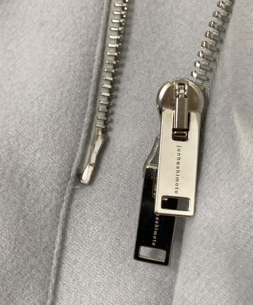 Junhashimoto（ジュンハシモト）Junhashimoto (ジュンハシモト) WRAP COAT ライトグレー サイズ:4の古着・服飾アイテム