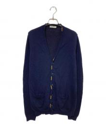 ROBERTO COLLINA（ロベルトコリーナ）の古着「メリノウールカーディガン」｜ネイビー