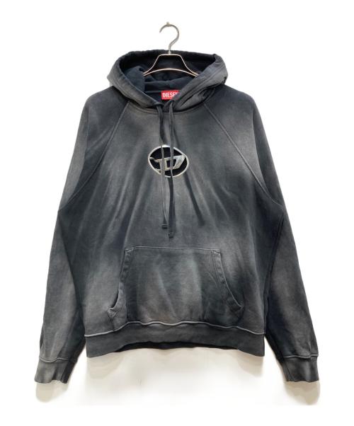 DIESEL（ディーゼル）DIESEL (ディーゼル) S-ROXT-HOOD ブラック サイズ:Ｌの古着・服飾アイテム