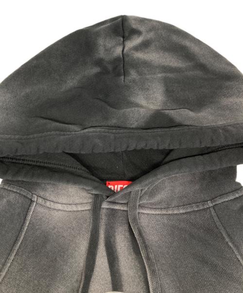 DIESEL（ディーゼル）DIESEL (ディーゼル) S-ROXT-HOOD ブラック サイズ:Ｌの古着・服飾アイテム