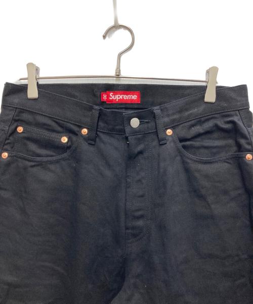 SUPREME（シュプリーム）SUPREME (シュプリーム) Rigid Baggy Selvedge Jean ブラック サイズ:W30の古着・服飾アイテム