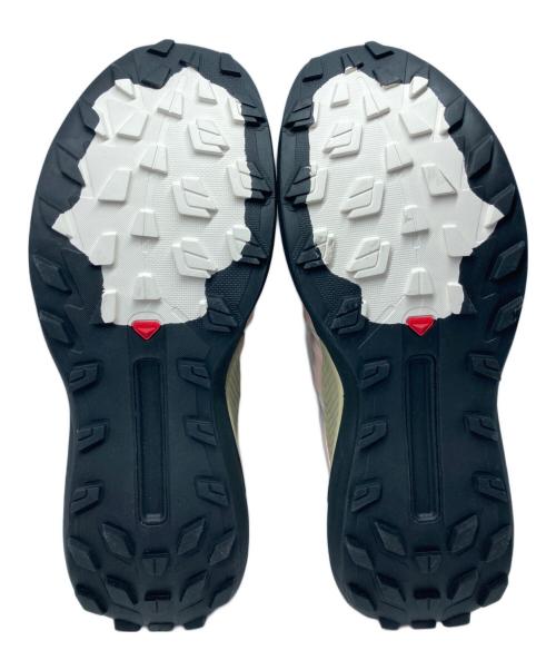 SALOMON（サロモン）SALOMON (サロモン) スニーカー ベージュ×ピンク サイズ:JP28.5の古着・服飾アイテム