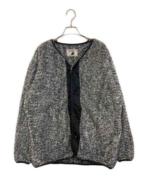 AndFamily（アンドファミリー）AndFamily (アンドファミリー) ボアフリースカーディガン ブラック サイズ:Mの古着・服飾アイテム
