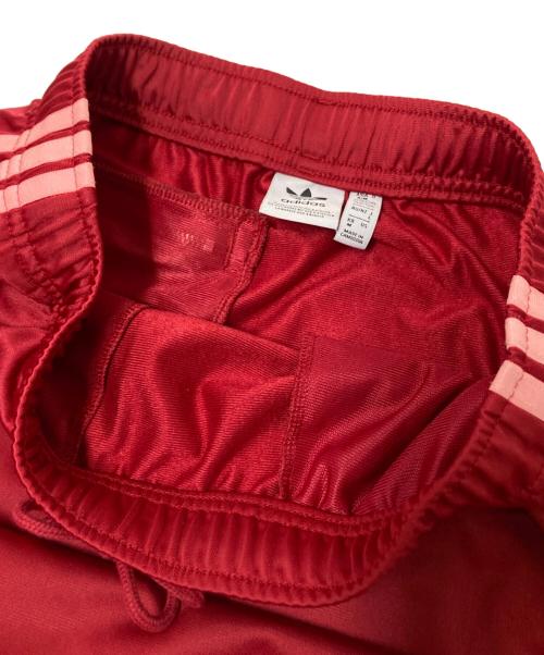 adidas（アディダス）adidas (アディダス) スポーティー マキシスカート レッド サイズ:Lの古着・服飾アイテム