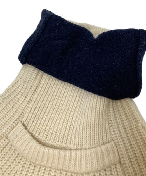 TOGA PULLA（トーガ プルラ）TOGA PULLA (トーガ プルラ) タートルネックニット アイボリー サイズ:38の古着・服飾アイテム