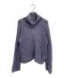Maiami basic（マイアミベーシック）の古着「Mohair Short Turtleneck Sweater」｜パープル