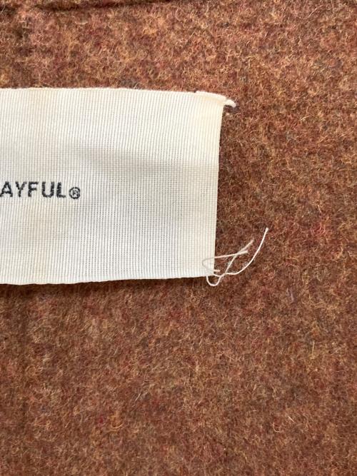 TODAYFUL（トゥデイフル）TODAYFUL (トゥデイフル) ウールオーバーコート ブラウン サイズ:38の古着・服飾アイテム