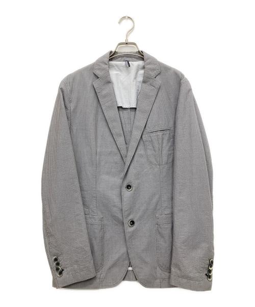 BOSS HUGO BOSS（ボス ヒューゴボス）BOSS HUGO BOSS (ボス ヒューゴボス) テーラードジャケット グレー サイズ:48の古着・服飾アイテム