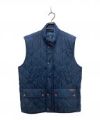 POLO RALPH LAURENポロ・ラルフローレン）の古着「キルティングベスト」｜ネイビー