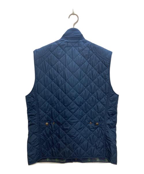 POLO RALPH LAUREN（ポロ・ラルフローレン）POLO RALPH LAUREN (ポロ・ラルフローレン) キルティングベスト ネイビー サイズ:Ｍの古着・服飾アイテム