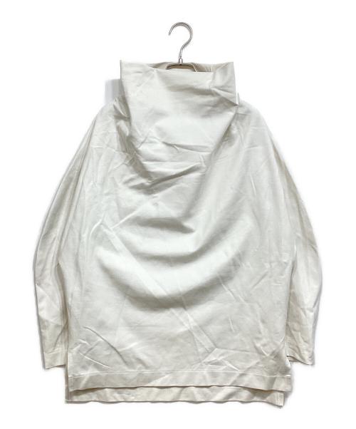 IIROT（イロット）IIROT (イロット) Double jersey drape pullover ホワイト サイズ:Fの古着・服飾アイテム