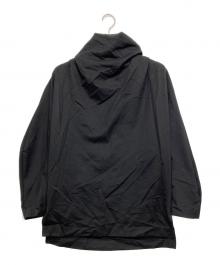 IIROT（イロット）の古着「Double jersey drape pullover」｜ブラック