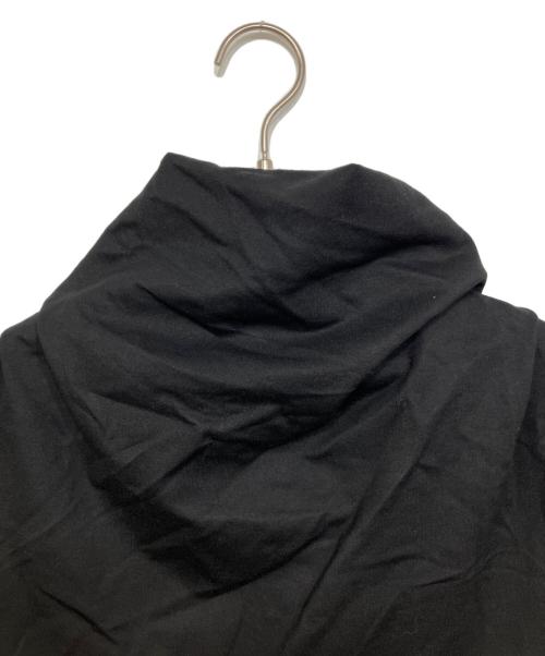 IIROT（イロット）IIROT (イロット) Double jersey drape pullover ブラック サイズ:Freeの古着・服飾アイテム
