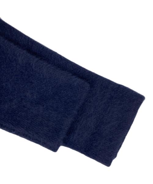 ROPE（ロペ）ROPE (ロペ) チャイニーズラクーン接結カーディガン ネイビー サイズ:Fの古着・服飾アイテム