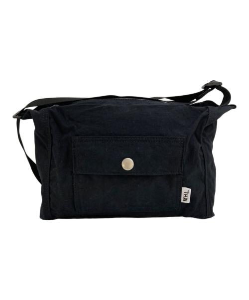 MHL（エムエイチエル）MHL (エムエイチエル) ショルダーバッグ ブラックの古着・服飾アイテム