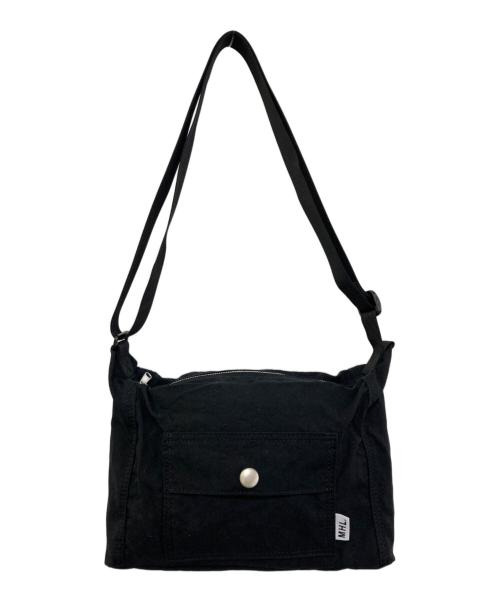 MHL（エムエイチエル）MHL (エムエイチエル) ショルダーバッグ ブラックの古着・服飾アイテム