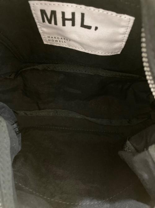 MHL（エムエイチエル）MHL (エムエイチエル) ショルダーバッグ ブラックの古着・服飾アイテム