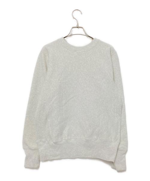 Champion REVERSE WEAVE（チャンピオン リバース ウィーブ）Champion REVERSE WEAVE (チャンピオン リバース ウィーブ) 11.5oz  カレッジプリント スウェットシャツ グレー サイズ:Mの古着・服飾アイテム