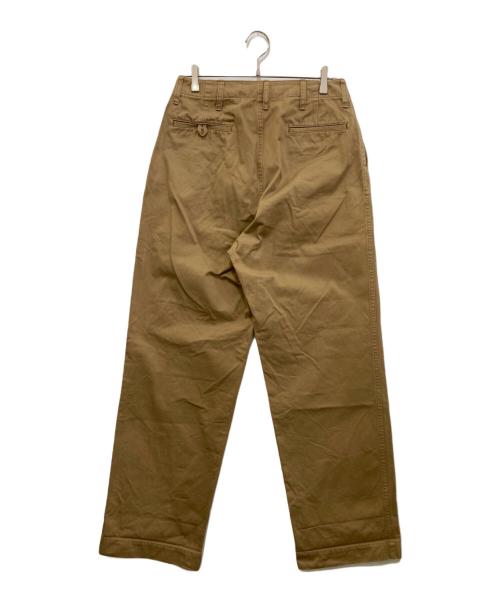 NIGEL CABOURN（ナイジェルケーボン）NIGEL CABOURN (ナイジェルケーボン) BASIC CHINO PANT　8034-00-50020 ブラウン サイズ:32の古着・服飾アイテム
