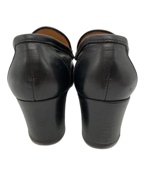 HERMES（エルメス）HERMES (エルメス) パンプス ブラック サイズ:SIZE36　1/2の古着・服飾アイテム