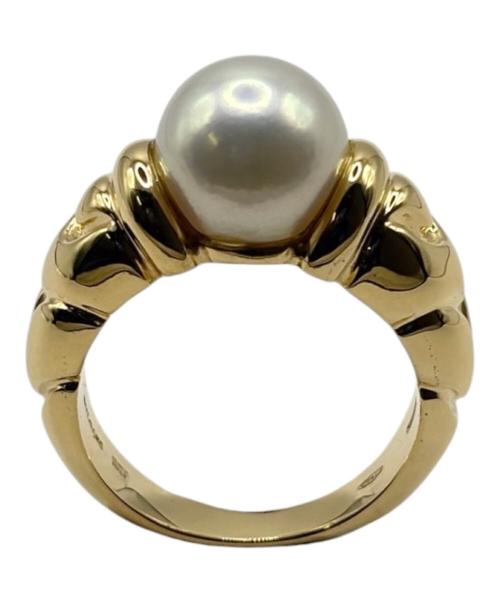 BVLGARI（ブルガリ）BVLGARI (ブルガリ) パッソドッピオリング K18×パール サイズ:-の古着・服飾アイテム