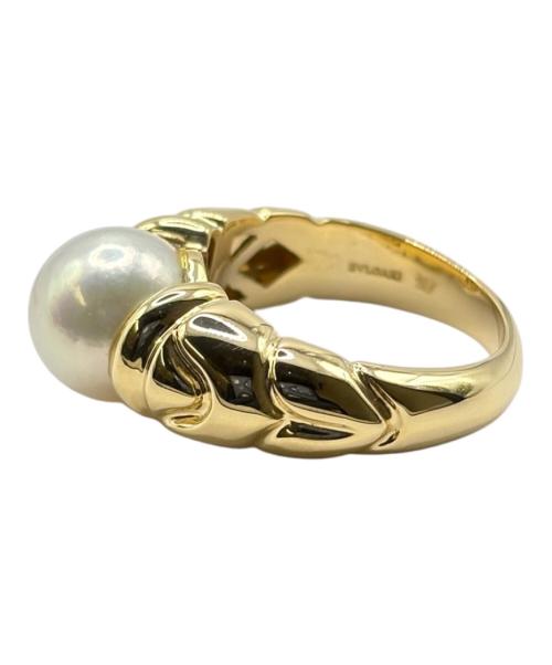 BVLGARI（ブルガリ）BVLGARI (ブルガリ) パッソドッピオリング K18×パール サイズ:-の古着・服飾アイテム