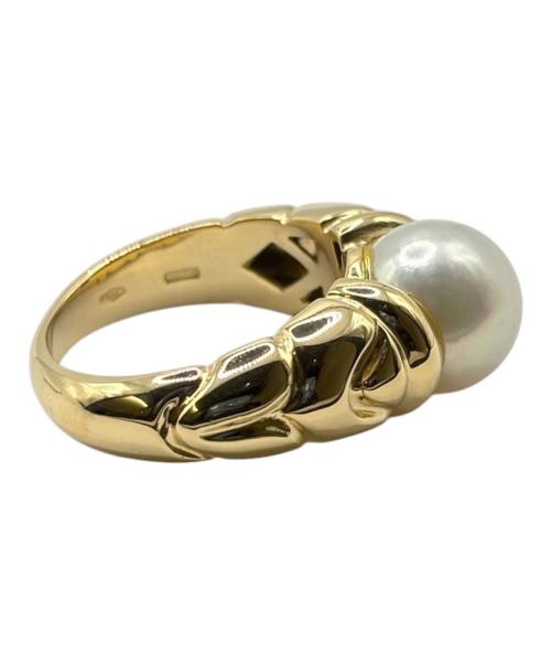 BVLGARI（ブルガリ）BVLGARI (ブルガリ) パッソドッピオリング K18×パール サイズ:-の古着・服飾アイテム