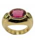 BVLGARI (ブルガリ) ヴィンテージカラーストーンリング K18 14.5g サイズ:-：400000円