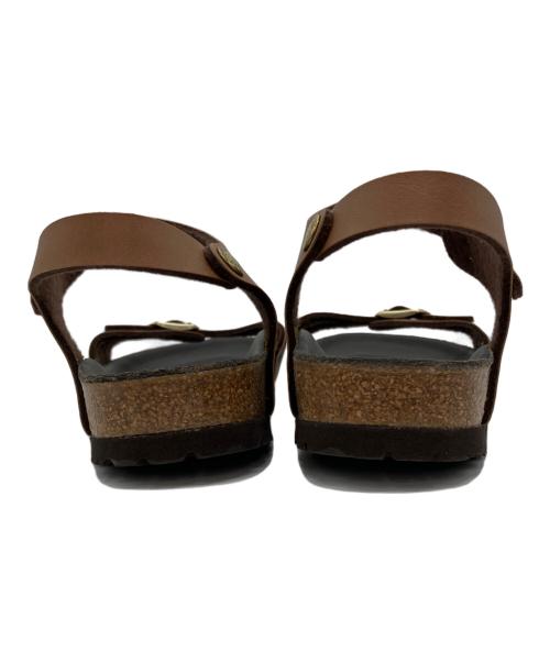 BIRKENSTOCK（ビルケンシュトック）BIRKENSTOCK (ビルケンシュトック) バリ サンダル ブラウン サイズ:22.5の古着・服飾アイテム