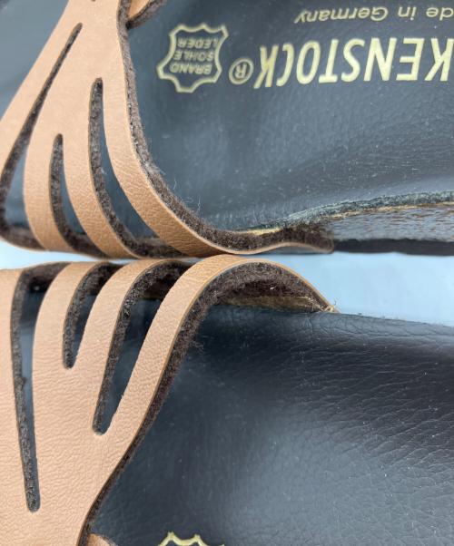 BIRKENSTOCK（ビルケンシュトック）BIRKENSTOCK (ビルケンシュトック) バリ サンダル ブラウン サイズ:22.5の古着・服飾アイテム