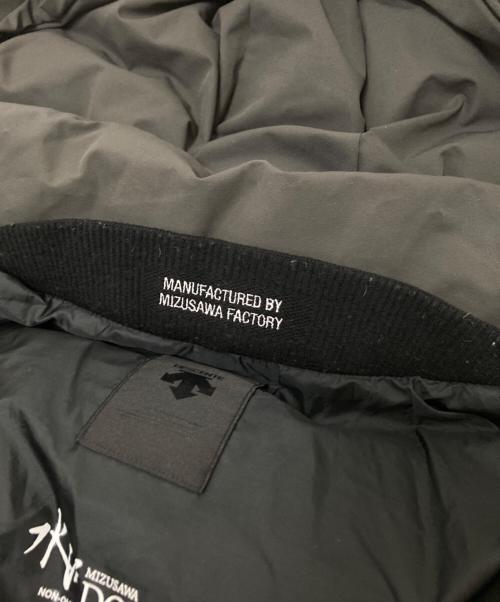 DESCENTE ALLTERRAIN（デザイント オルテライン）DESCENTE ALLTERRAIN (デザイント オルテライン) Bshop (ビショップ) 水沢ダウン BIGショートジャケット グレー サイズ:Mの古着・服飾アイテム