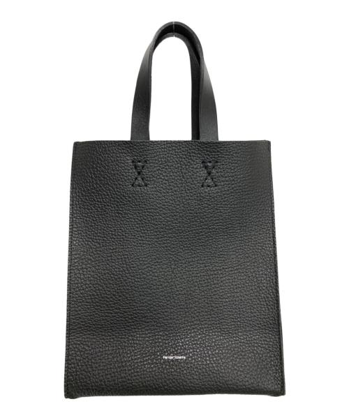 HENDER SCHEME（エンダースキーマ）HENDER SCHEME (エンダースキーマ) paper bag small ハンドバッグ ブラックの古着・服飾アイテム
