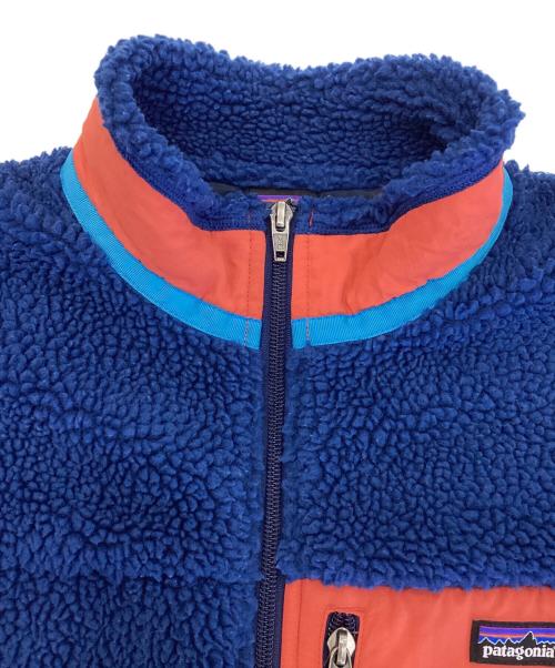 Patagonia（パタゴニア）Patagonia (パタゴニア) レトロXジャケット ブルー×オレンジ サイズ:Lの古着・服飾アイテム