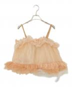 VIVIANO×jurkヴィヴィアーノ×）の古着「ビスチェ」｜ベージュ