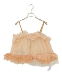 VIVIANO×jurk（ヴィヴィアーノ）の古着「ビスチェ」｜ベージュ