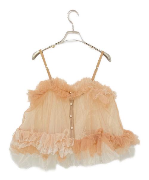 VIVIANO（ヴィヴィアーノ）VIVIANO (ヴィヴィアーノ) jurk ビスチェ ベージュ サイズ:Fの古着・服飾アイテム