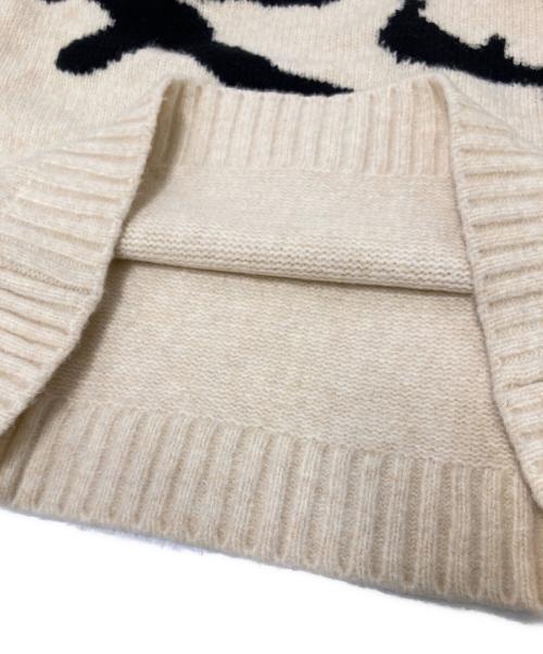 Common Noun（コモン ナウン）Common Noun (コモン ナウン) クルーネックニットプルオーバー ベージュ サイズ:Mの古着・服飾アイテム
