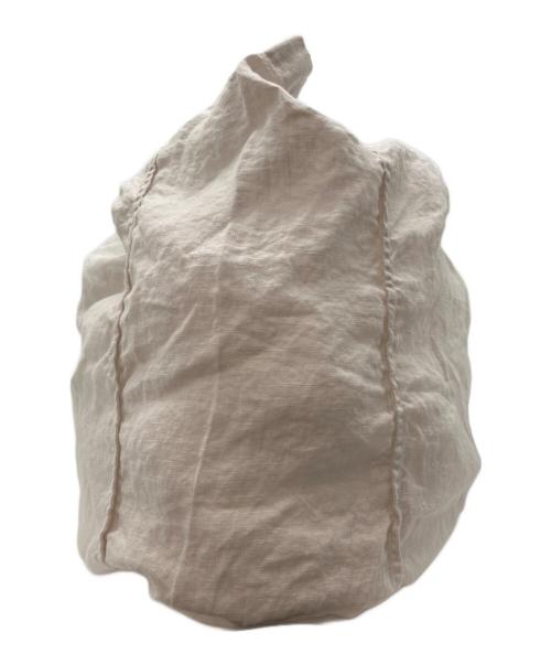 Honnete（オネット）Honnete (オネット) OVERDYED IRISH LINEN SHOPPER ベージュの古着・服飾アイテム