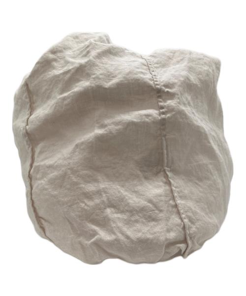 Honnete（オネット）Honnete (オネット) OVERDYED IRISH LINEN SHOPPER ベージュの古着・服飾アイテム