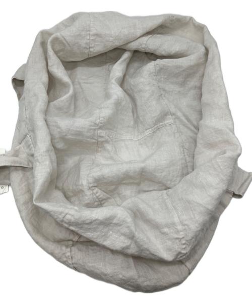 Honnete（オネット）Honnete (オネット) OVERDYED IRISH LINEN SHOPPER ベージュの古着・服飾アイテム