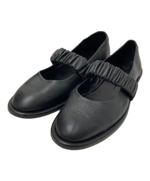 WEEKEND Max Mara（ウィークエンド マックスマーラ）WEEKEND Max Mara (ウィークエンド マックスマーラ) フラットシューズ ブラック サイズ:36の古着・服飾アイテム