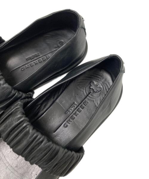 WEEKEND Max Mara（ウィークエンド マックスマーラ）WEEKEND Max Mara (ウィークエンド マックスマーラ) フラットシューズ ブラック サイズ:36の古着・服飾アイテム