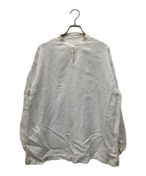 nest Robe（ネストローブ）nest Robe (ネストローブ) リネン付け襟セーラーブラウス ホワイト サイズ:Freeの古着・服飾アイテム