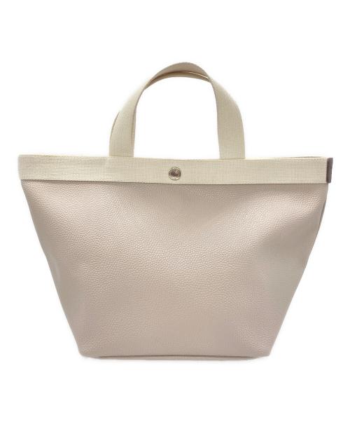 Herve Chapelier（エルベシャプリエ）Herve Chapelier (エルベシャプリエ) M SQUARE BASE TOTE BAG MASTIC/IVOIREの古着・服飾アイテム