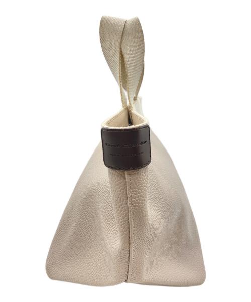 Herve Chapelier（エルベシャプリエ）Herve Chapelier (エルベシャプリエ) M SQUARE BASE TOTE BAG MASTIC/IVOIREの古着・服飾アイテム